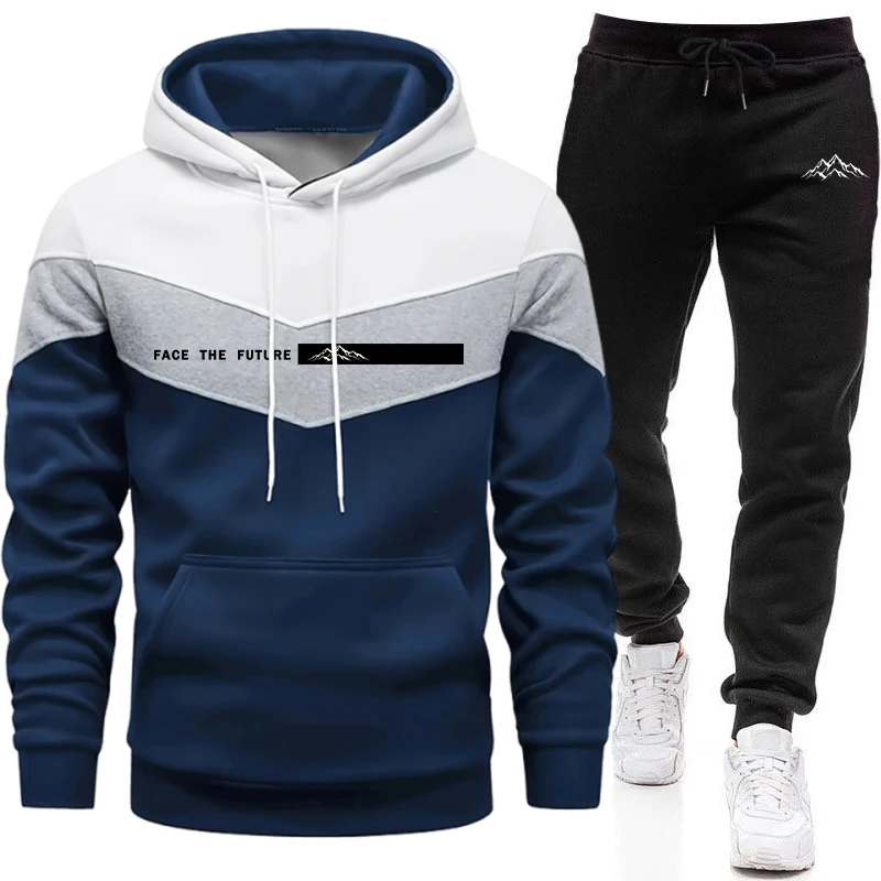 Outdoor Sports Outfit - Herbst-Winter Alltags-Freizeit-Sportanzug für Männer, Outdoor-Mode-Sweatshirt-Outfit 2026
