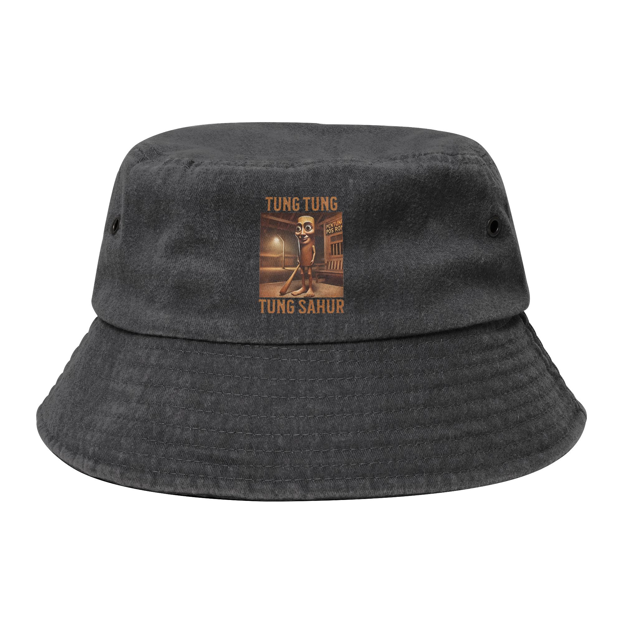 Outdoor Sport Ideas - Herren Damen Distressed Denim Bucket Hat