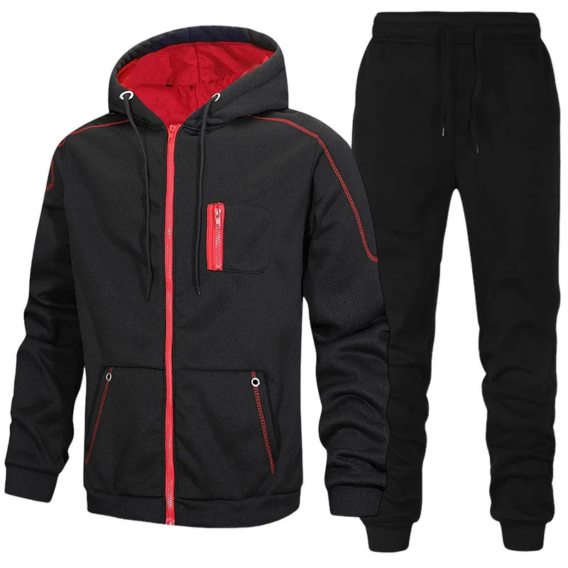 Outdoor Sports Outfit - Herbst Winter Täglicher Freizeit-Sportanzug Outdoor Warme