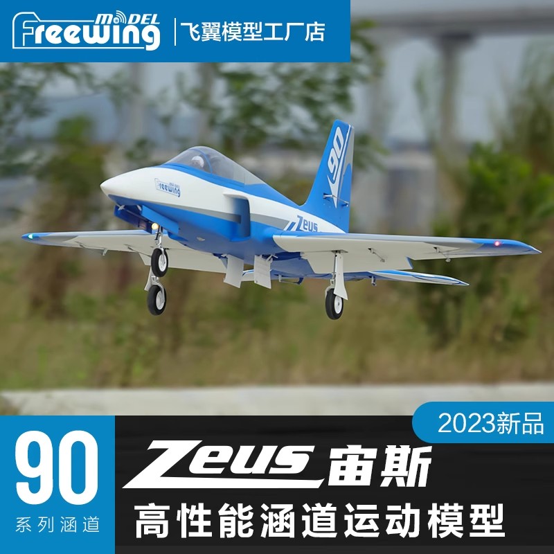 Outdoor Sport Hobbies - Freewing Elektrisches RC-Düsenflugzeug, 90 mm EDF-Flugzeug,