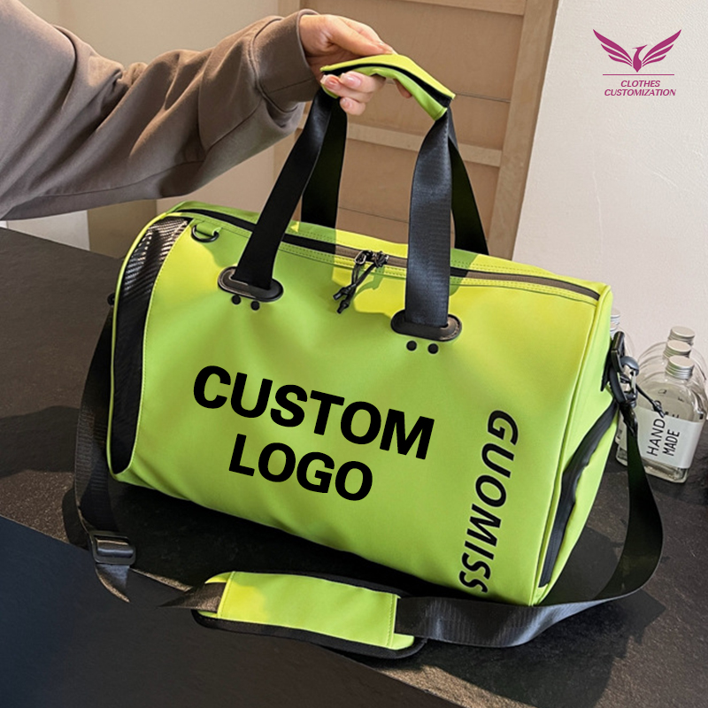 Outdoor Sport Name - Wasserdichte Fitness-Trainingstasche mit individuellem Logo, große