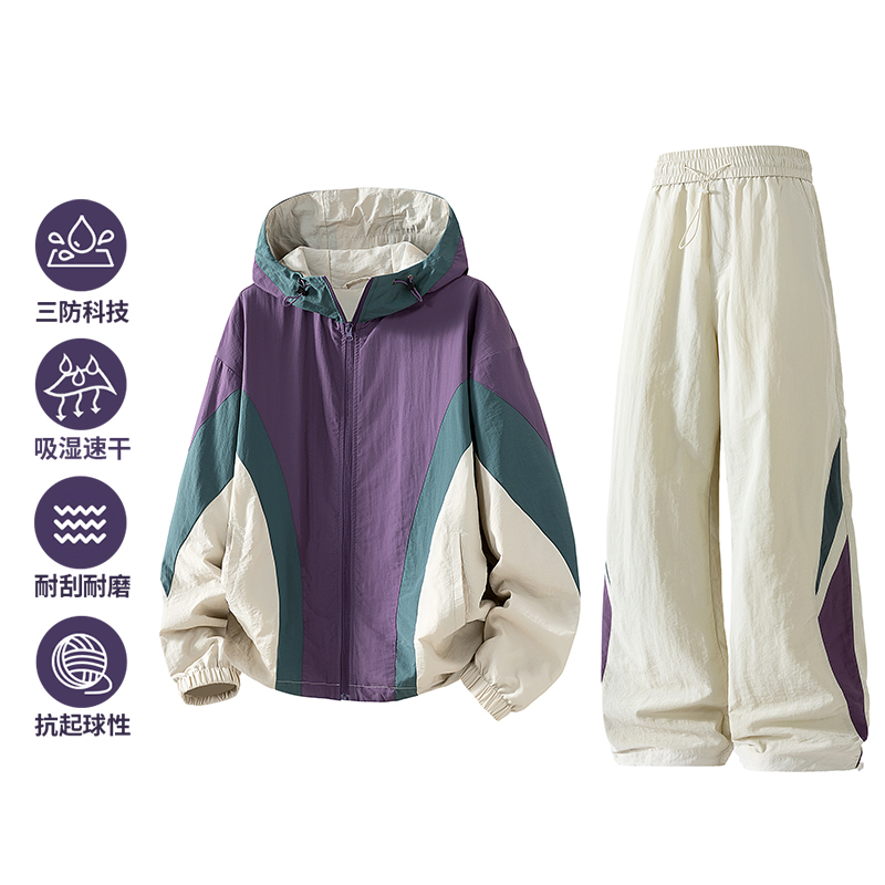 Neues zweiteiliges Herren-Früh – Outdoor Sports Outfit Bewertung und Preis