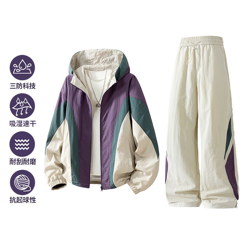 Neues zweiteiliges Herren-Früh – Outdoor Sports Outfit Bewertung und Preis